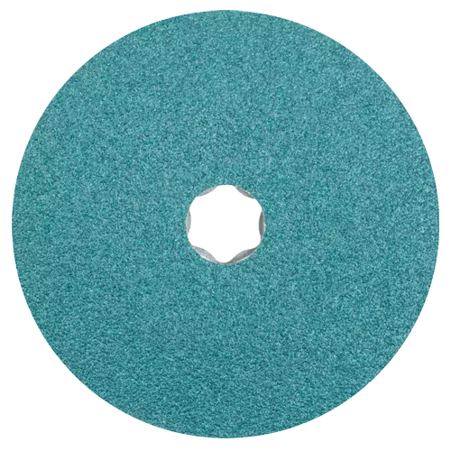 COMBICLICK® FIBER DISC, 5" DIA. - ZIRCONIA ALUMINA Z, 50 GRIT