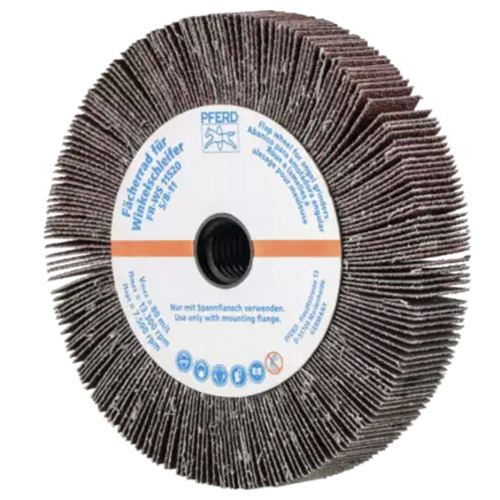 4-1/2" X 3/4" UNMOUNTED FLAP WHEEL - 5/8-11 THREAD, ALUMINUM OXIDE 60 GRIT