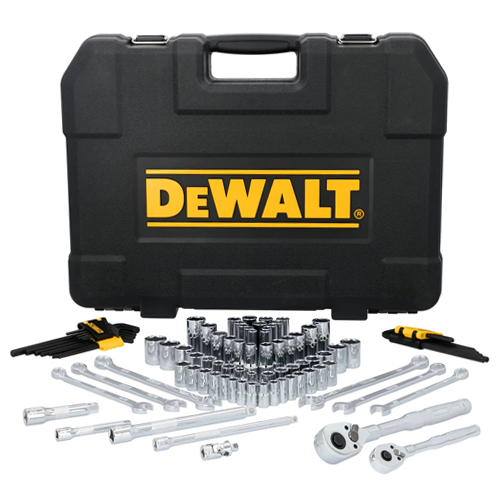 DEWALT TOUGHSERIES 100 PC 2 DRIVE MECHANICS TOOL SET
