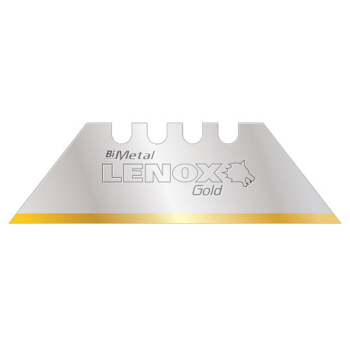 LENOX GOLD, TIN COATED BI-METAL UTILITY BLADE - 1 PK (50PC)