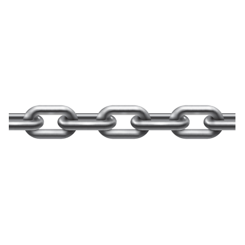 1/4" GRADE 30 ZINC CHAIN (FT)
