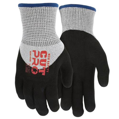 MCR CUTPRO 13-GAUGE HYPERMAX SHELL CUT RESISTANT INSULATED GLOVE W/NITRILE FOAM 3/4 DIP<p>MEDIUM</p>