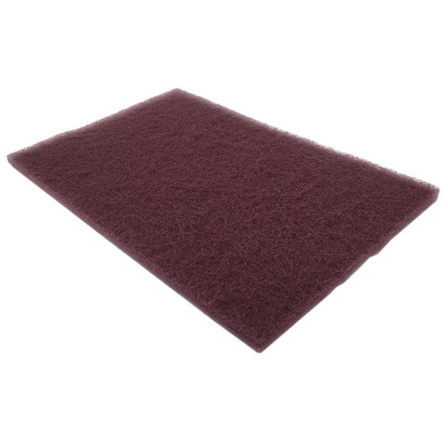 6" X 9" POLIVILIES HAND PAD MAROON VERY FINE GRADE