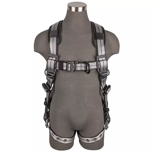 SAFEWAZE PRO+ SLATE FULL BODY HARNESS: ALU 1D, ALU QC CHEST/LEGS<p>XX-LARGE</p>