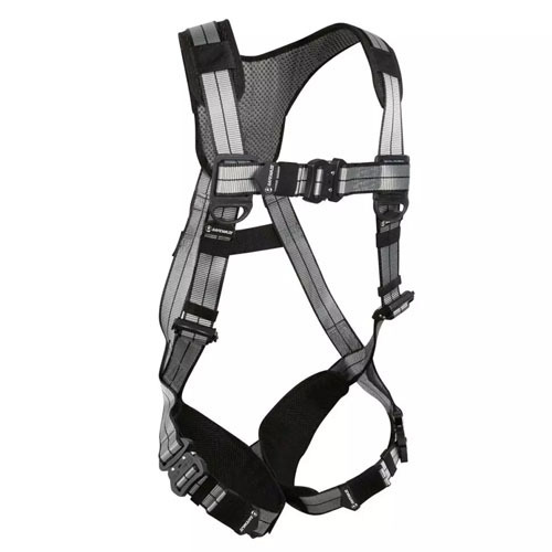 SAFEWAZE PRO+ SLATE FULL BODY HARNESS: ALU 1D, ALU QC CHEST/LEGS<p>XX-LARGE</p>
