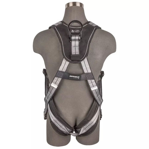 SAFEWAZE PRO+ SLATE FULL BODY HARNESS: ALU 1D, ALU QC CHEST/LEGS<p>XX-LARGE</p>