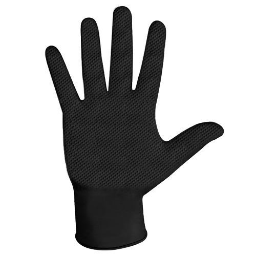 LARGE NITRILE DISPOSABLE GLOVE 8MIL POWDER FREE (100 GLOVES PER BOX)