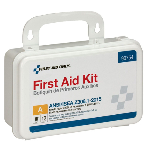 20 PIECE BLOOD BORNE PATHOGEN SPILL CLEAN-UP KIT IN WEATHERPROOF PLASTIC CASE