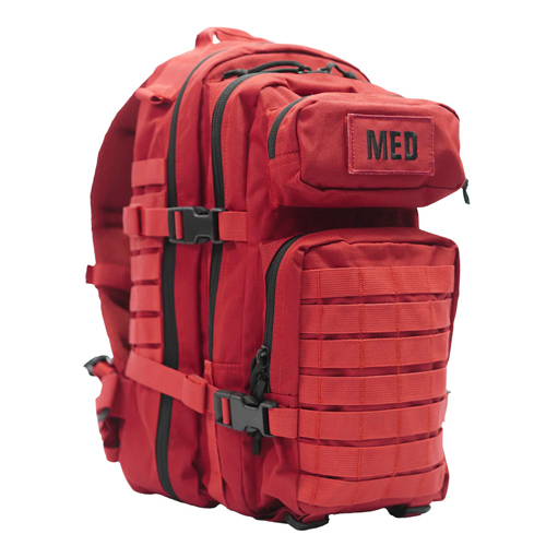 TACTICAL TRAUMA ADVANCED BACKPACK WITH BLEEDING CONTROL-RED