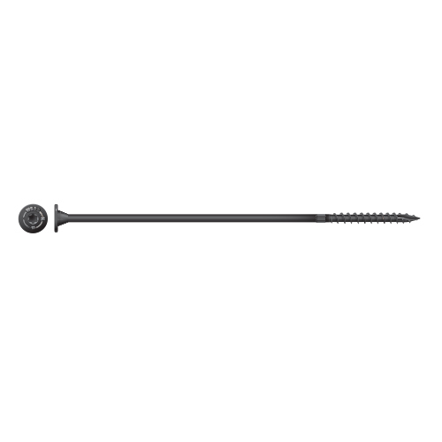 7/32" X 12" SDWS SIMPSON TIMBER SCREW TYPE 17<p>T40 6-LOBE</p><p>BLACK