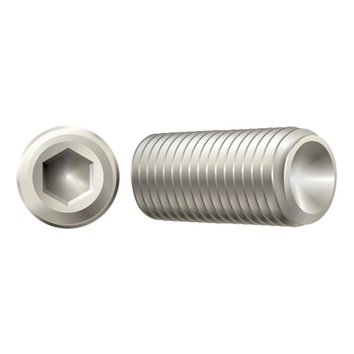 3/8-16 X 1-1/2" SOCKET SET SCREW, CUP POINT - 18-8 STAINLESS