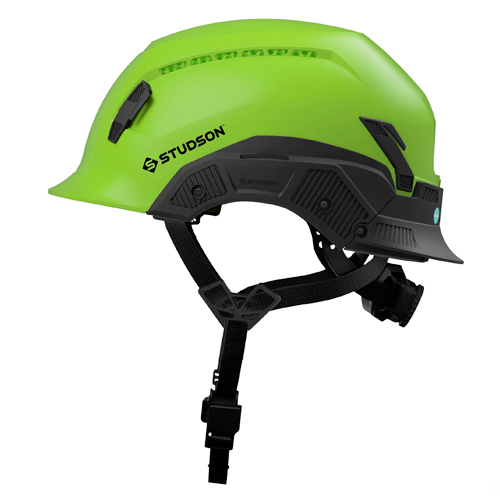 STUDSON SHK-1 VENTED HARD HAT LIME GREEN L/XL