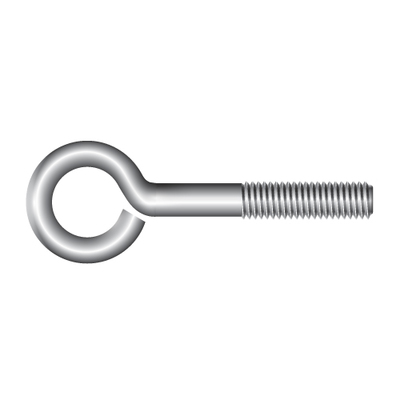 3/8-16 X 3" SHANK BENT EYE BOLT ZINC