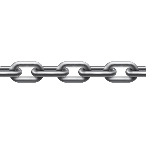 3/16" COIL CHAIN PROOF ZINC PLATED 250FT