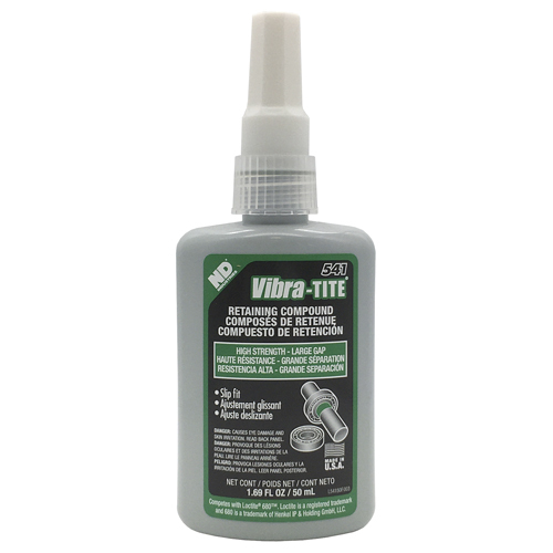 VIBRA-TITE ANAEROBIC RETAINING COMPOUND HIGH-STRENGTH 50ML BOTTLE