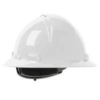 KILIMANJARO FULL BRIM VENTED CLASS C TYPE 1 W/ RATCHET WHITE