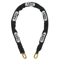 ABUS SQUARE LINK SECURITY CHAIN 12KS, 6' LENGTH W/ SLEEVE