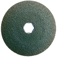 COMBICLICK®  FIBER DISC, 4-1/2" DIA. - ZIRCONIA ALUMINA Z, 36 GRIT