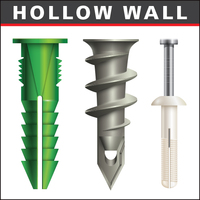 HOLLOW WALL ANCHORS