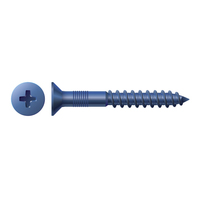 3/16" X 1 1/4" FLAT PHIL TAPCON SCREW