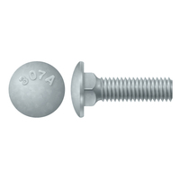 5/8-11 X 14" CARRIAGE BOLT - A307 A GALVANIZED