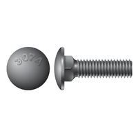 3/4"-10 X 7-1/2" CARRIAGE BOLT - GRADE 2 PLAIN