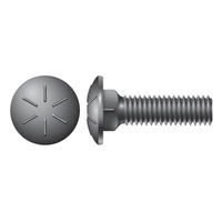 1/2"-13 X 4-1/2" CARRIAGE BOLT - GRADE 8 PLAIN