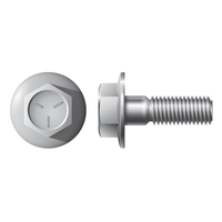 1/2"-13 X 1" SERRATED FLANGE BOLT - GRADE 5 ZINC