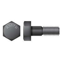 3/8"-16 HEAVY HEX NUT - PLAIN DOMESTIC