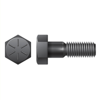 1"-8 X 10" HEX HEAD CAP SCREW GRADE 8 PLAIN