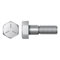 5/8"-11 X 4-1/2" HEX HEAD CAP SCREW GRADE 5 ZINC