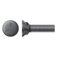 7/16"-14 X 1-1/2" PLOW BOLT - GRADE 5 PLAIN