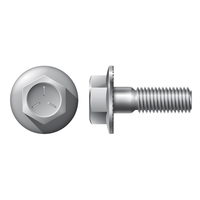 3/8"-16 X 2" SERRATED FLANGE BOLT GRADE - 5 ZINC