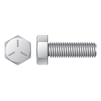 3/8"-16 X 6" HEX HEAD TAP BOLT - GRADE 5 ZINC