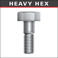 HEX HEAD HEAVY BOLTS