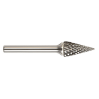 SL-4NF 14 INCLUDED ANGLE SOLID CARBIDE BUR ALUMINUM CUT - CHAMPION