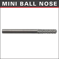 MINIATURE CYLINDRICAL BALL NOSE