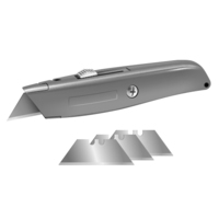 STANDARD GRADE UTILITY KNIFE - RETRACTABLE BLADE