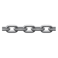 1/4" GRADE 30 ZINC CHAIN (FT)