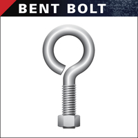 BENT EYE BOLTS