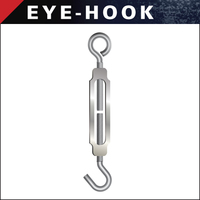 ALUMINUM BODY TURNBUCKLE EYE HOOK