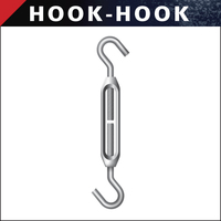 DIECAST TURNBUCKLE HOOK HOOK