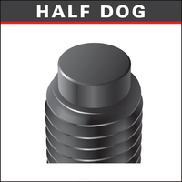 SOCKET SET SCREW HALF DOG