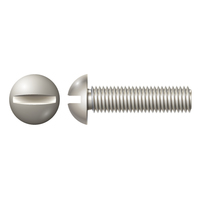 #10-24 X 1-1/2" ROUND SLOT MACHINE SCREW 18-8 STAINLESS