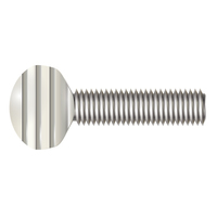 #10-32 X 1/2" THUMB SCREW - NO SHOULDER - 18-8 STAINLESS