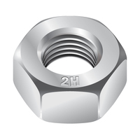 1-1/8"-7 HEAVY HEX NUT - ZINC