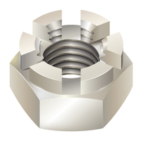 3/4"-10 HEX CASTLE NUT - 18-8 STAINLESS