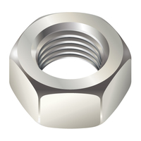 1"-8 HEX FINISH NUT - 18-8 STAINLESS