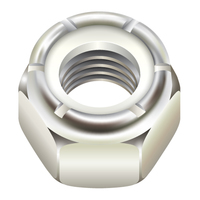 5/8"-11 NYLON LOCKNUT - 18-8 STAINLESS