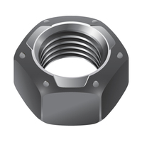 3/8"-16 STEEL LOCK NUT GR C PLAIN DOMESTIC